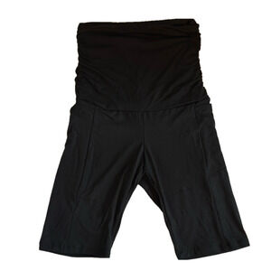 Maternity Workout Shorts Black Women Size Small 3 Pack NWOT